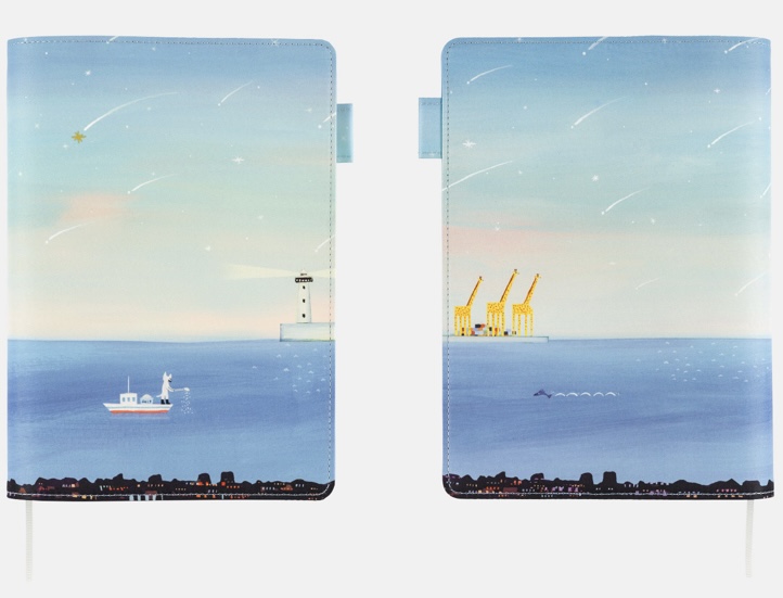 Hobinichi 5-Year Journal (A5) - Hiroko Kubota - The Sea’s Dream at Dawn