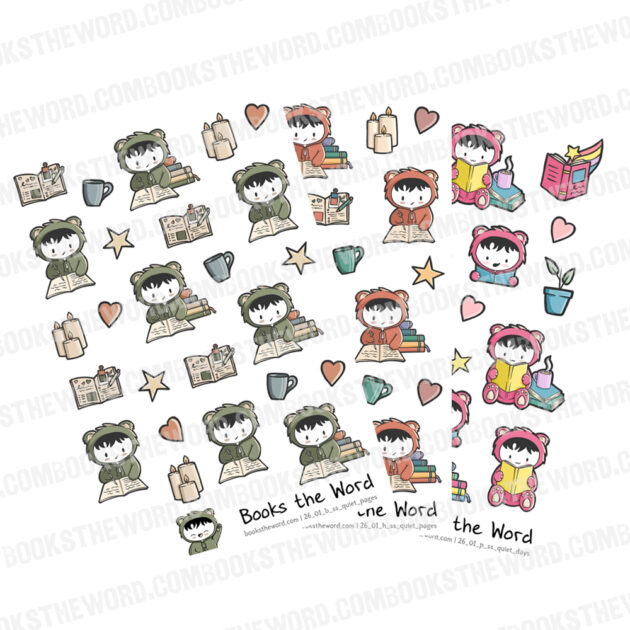 Quiet Pages Journaling Stickers